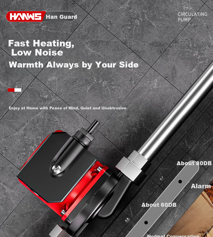 Hanweishi Heating Circulation Pump Floor Heating Domestic Hot Water Pump Geothermal Return Pump Boiler Pipeline Booster Pump Shielded Pump 14