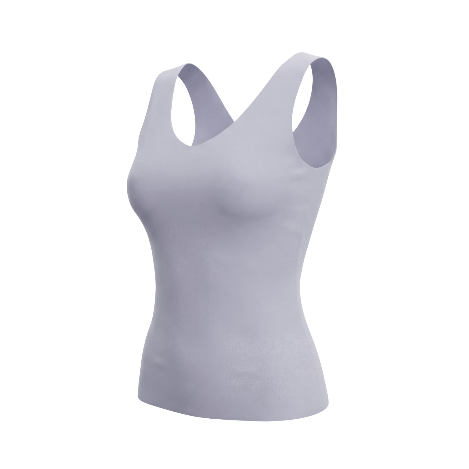 MONTAGUT Seamless Modal Camisole Tank Top for Women, Slim-Fit Sleeveless Undershirt, Thin Underwear Vest, Summer Halter Top