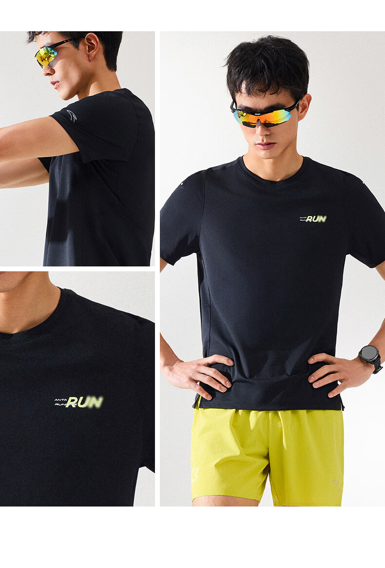 Anta [Fan Zhendong Edition] Zero Pressure Quick-Dry T-Shirt C10 King of Quick-Dry Professional Running Short Sleeve T-Shirt 152625108 14