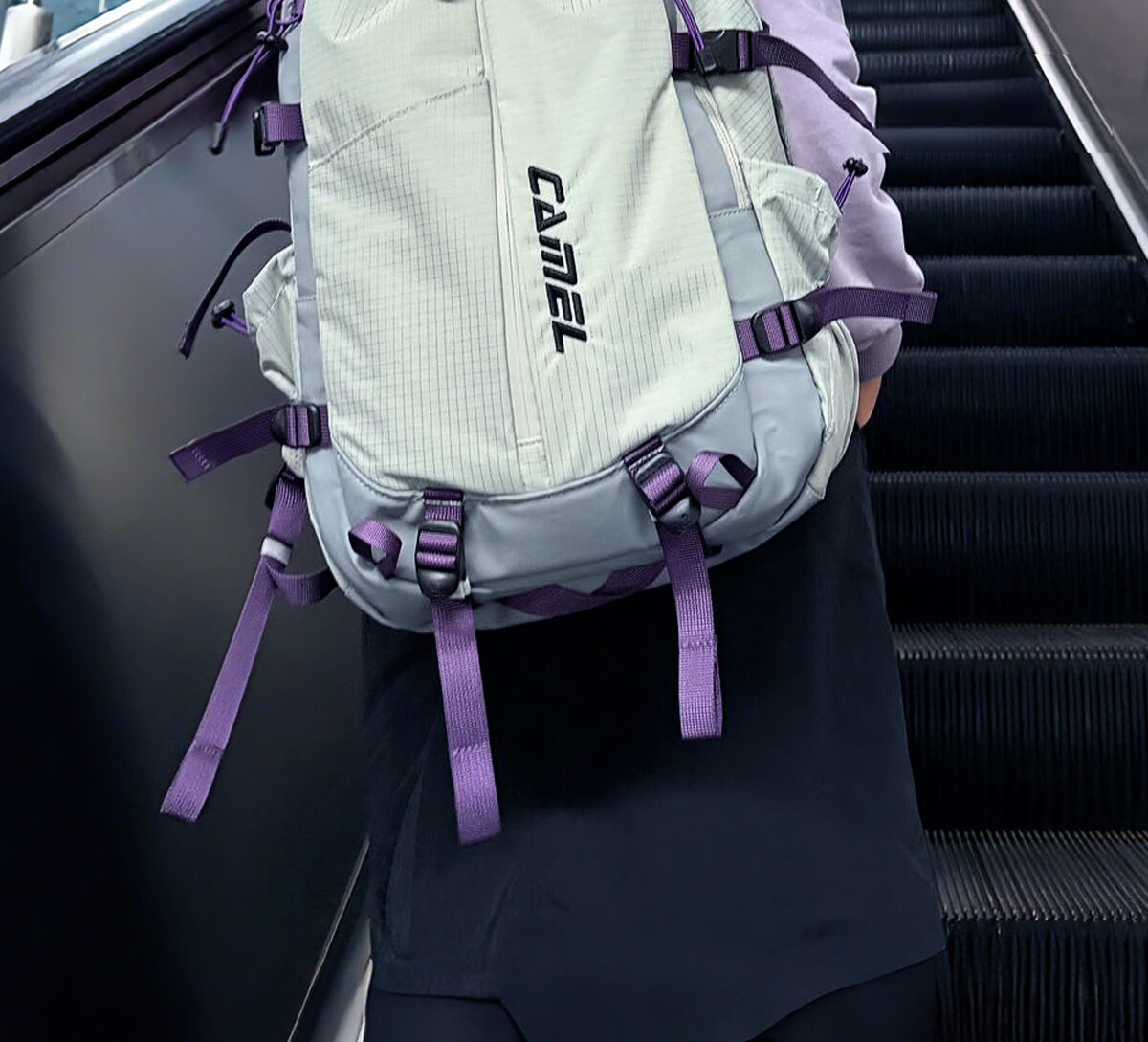 CAMEL Large Capacity Commuter Travel Budget Airline Laptop Backpack Hiking Mountaineering Double Shoulder Bag 7040 8