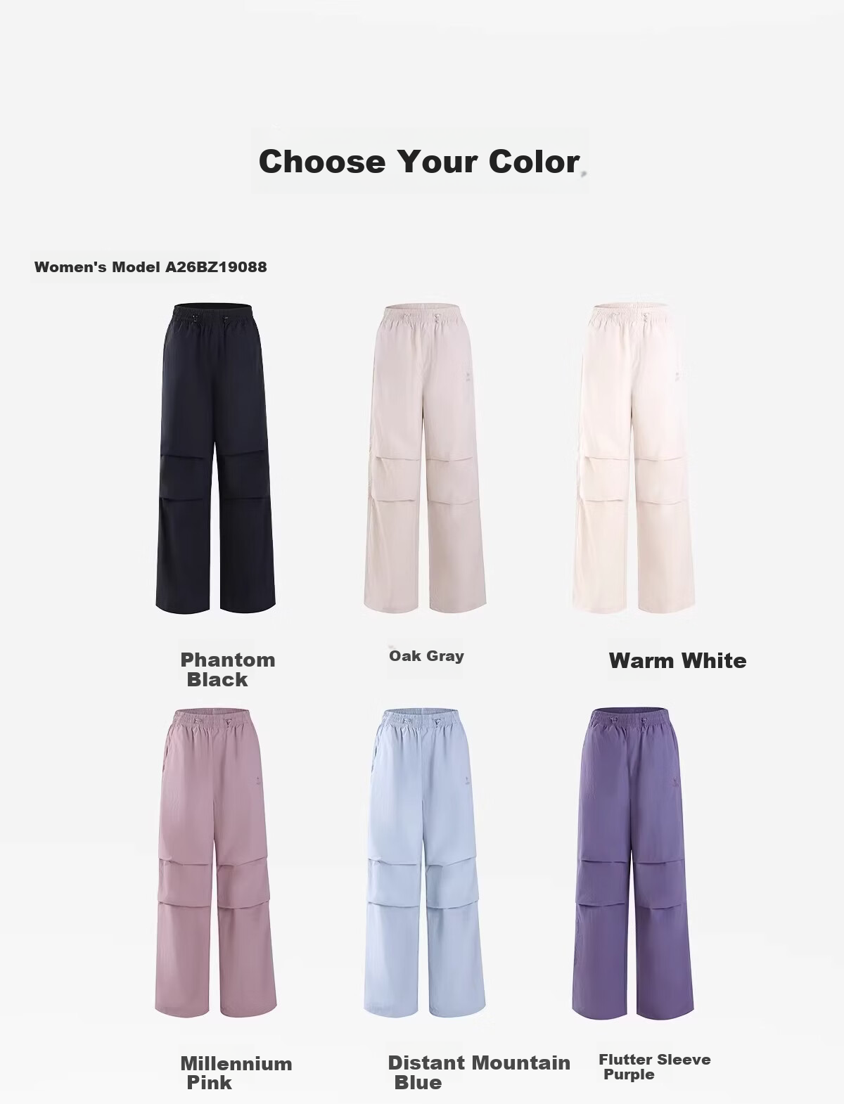 CAMEL [Wang Junkai's Choice] Outdoor Quick-Dry Pants, Spring And Summer Cool Breathable Sun Protection Wide-Leg Trousers, Hiking Paratrooper Pants 17