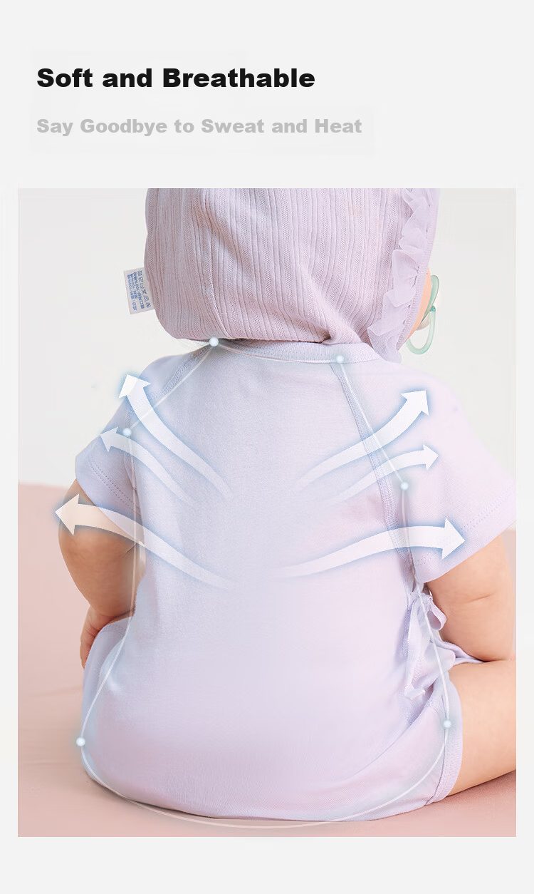 Balabala【balaOne】Kids Baby Triangle Shirt Romper 2026 Summer Two-Piece Set Fresh 3