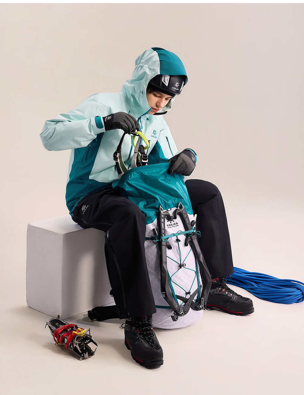 KAILAS Kailas Sky Dome II 30L Technical Climbing Backpack Outdoor Lightweight Durable Mountaineering Summit Backpack 6