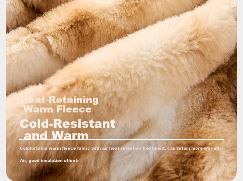 YUZHAOLIN Men's Wool Thickened Fleece Lined Warm Sleeveless Vest Mid-Aged and Elderly Outerwear 7