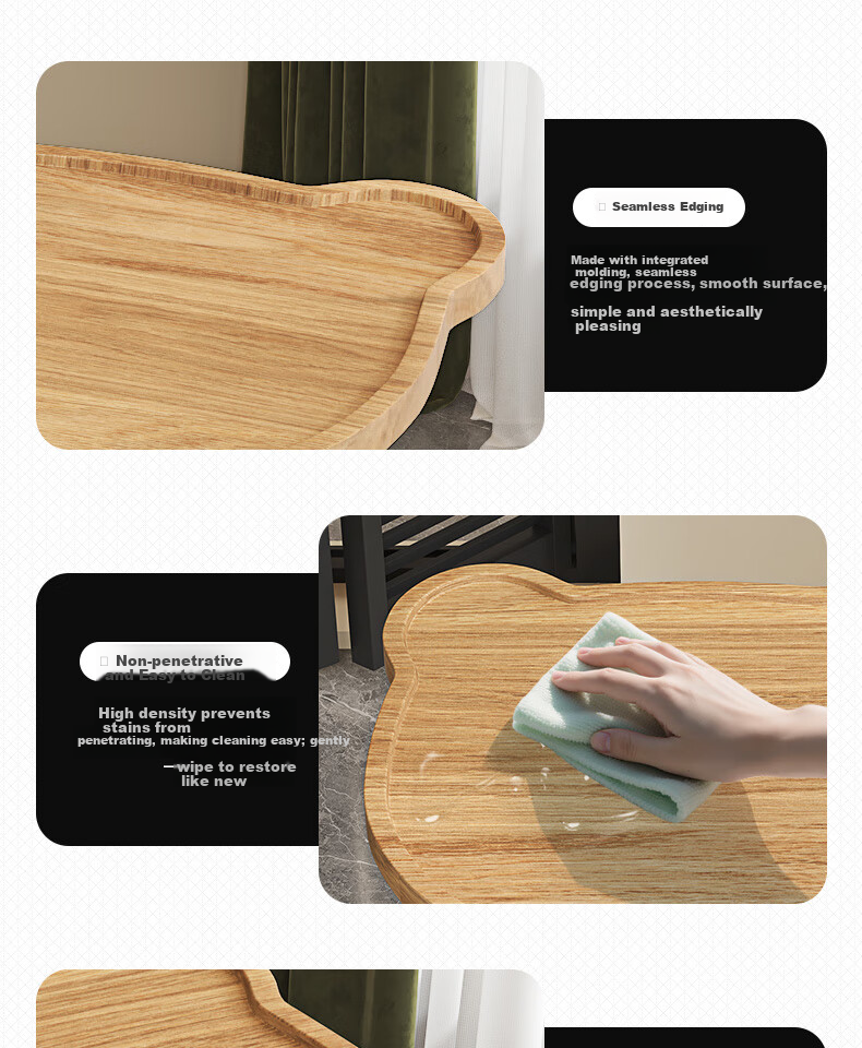 Jialiren Luxury Side Table Living Room Corner Table Storage Sofa Coffee Table Mobile Creative High-Quality 16
