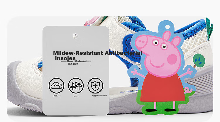 BALABALA Peppa Pig IP Mall Same Style Baby Toddler Boys Infant Summer Walking Shoes New Arrival 8