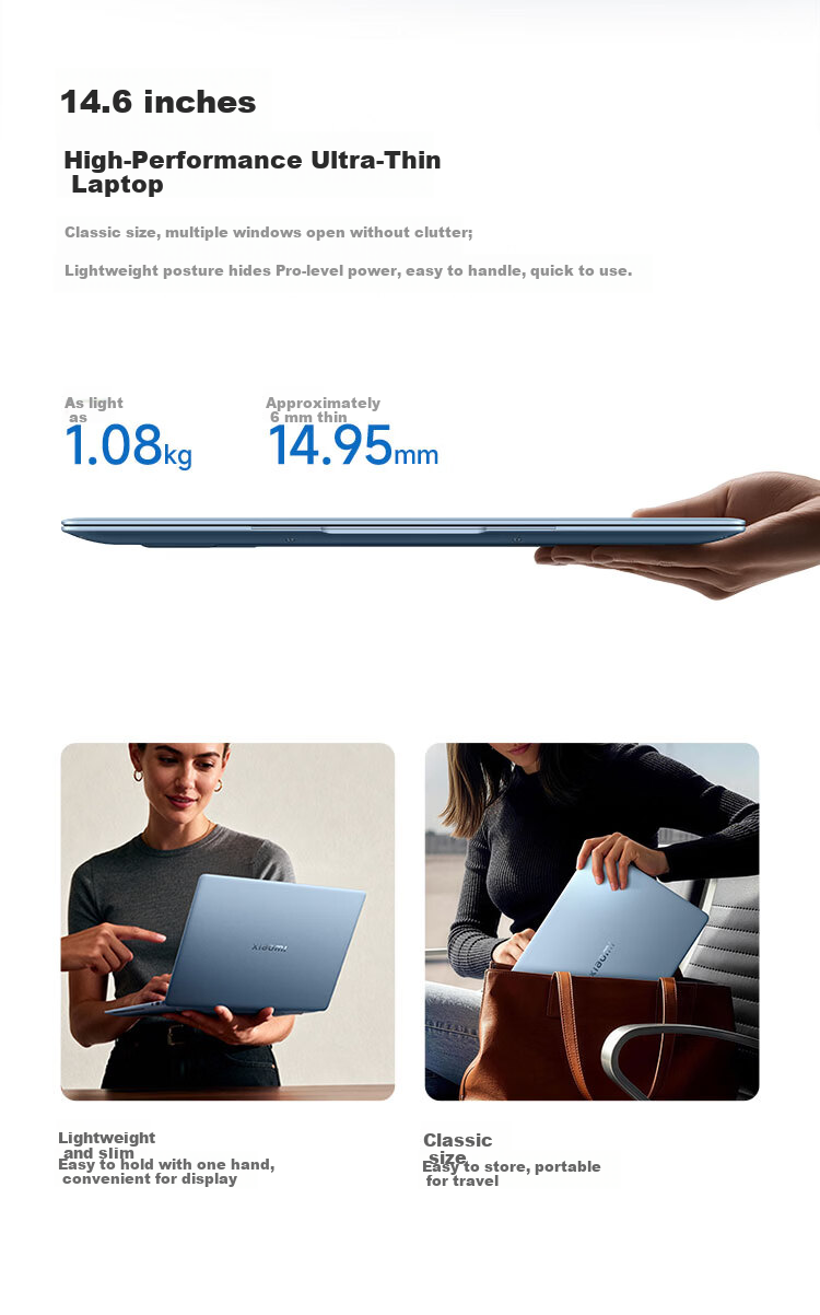 Xiaomi Book Pro 14 Ultra-thin Laptop 3rd Gen Core Ultra5-338H 32GB 1TB White 3.1K 120Hz Touchscreen 4