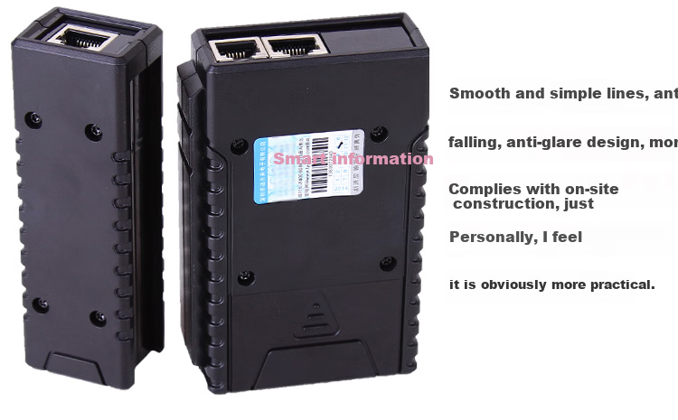 Smart Mouse NF-468 Network Tester Dual-Use Cable Tester for Network and Telephone Lines with 9V Battery Included 3