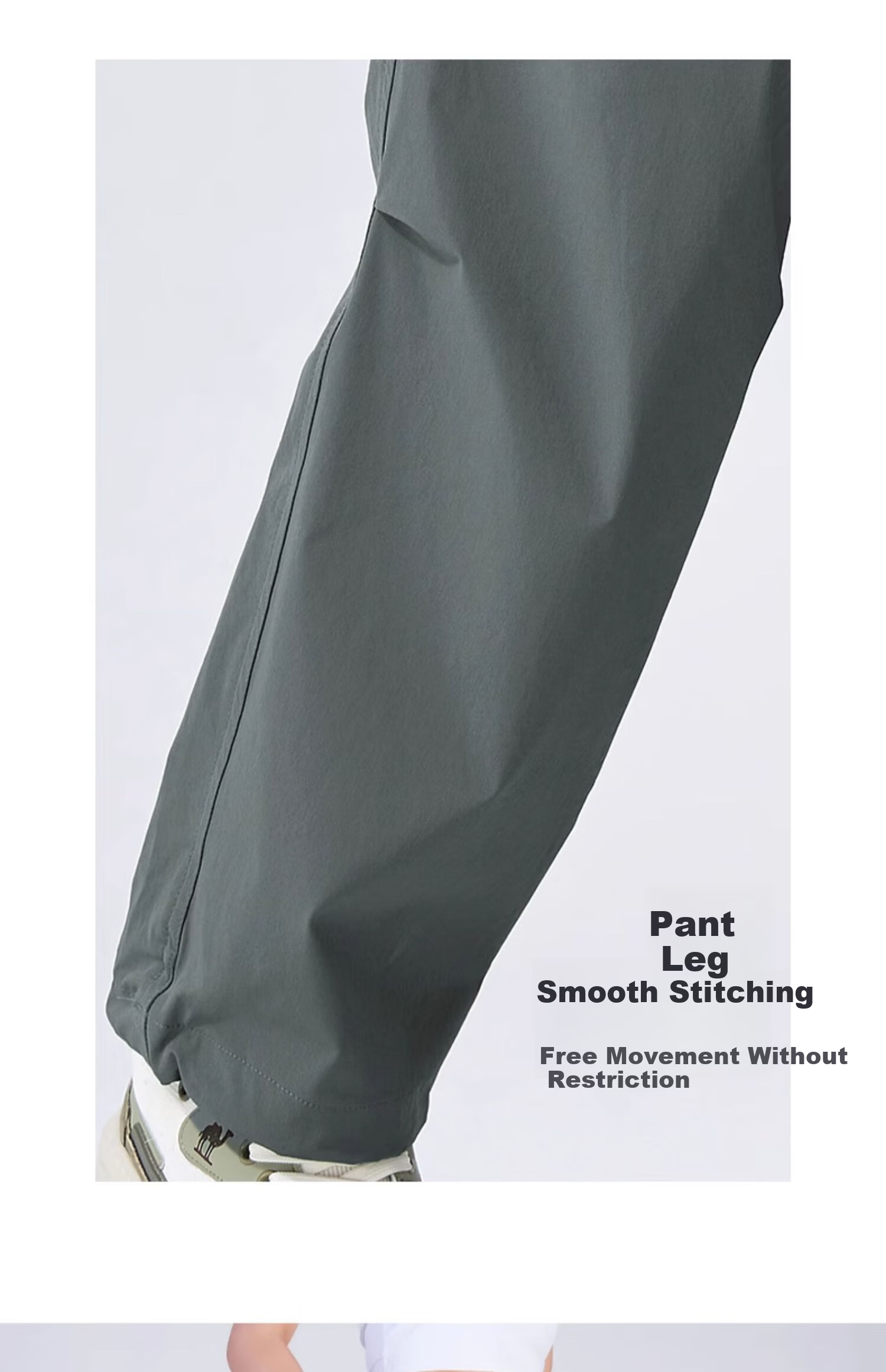 CAMEL [Dilraba Dilmurat Edition] Women's Outdoor Cargo Wide-Leg High-Waist Elastic Drawstring Jogger Pants 38
