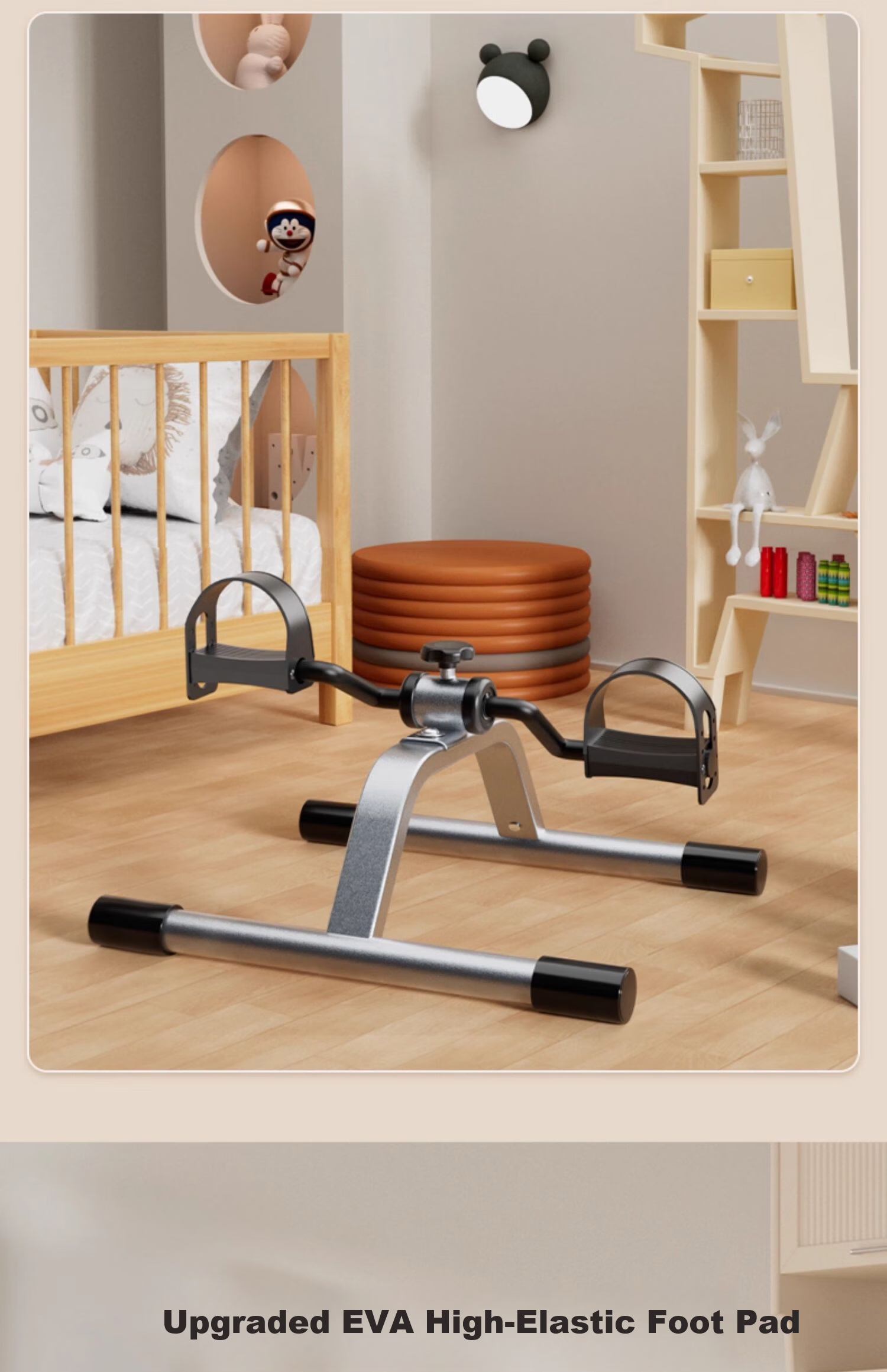 Home Rehabilitation Machine Stroke Hemiplegia Upper and Lower Limb Pedal Exerciser Elderly Hand and Leg Strength Recovery Training Equipment 14