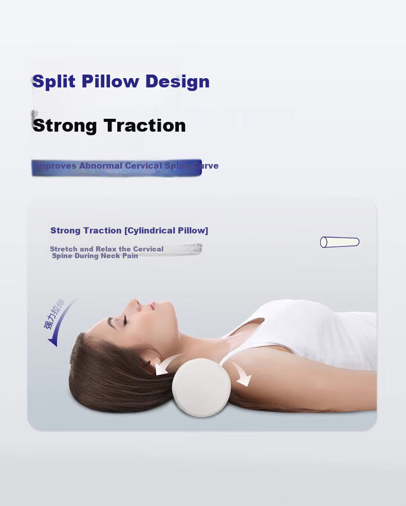 Mi Xiaoshu Cervical Traction Butterfly Pillow 93% Natural Latex Strong Support Neck Curve Relief Anti-Snore Pillow 4