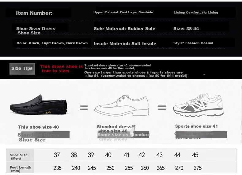 MULINSEN Men's Shoes, Top-Grain Leather, Hollow Breathable Casual Shoes, Slip-On Soft-Soled Loafers, 19591s 3