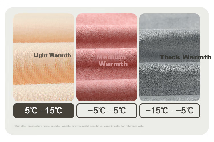 Hodo Women's Autumn Underwear Set, Size 40S, Soft And Elastic Modal Thin Warm Base Layer Underwear 1