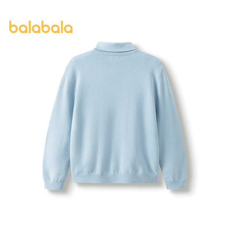 BALABALA Children's Clothing, Kids' Sweater, Boys And Girls Knitwear, New Winter Style, Turtleneck Base Layer, Versatile And Stylish Top