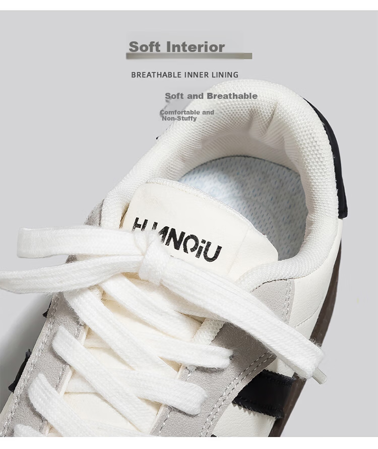 Global Original Vintage Style Black Women's Sneakers 2026 New Ins Versatile Thick Sole Height Increasing Skate Shoes 12