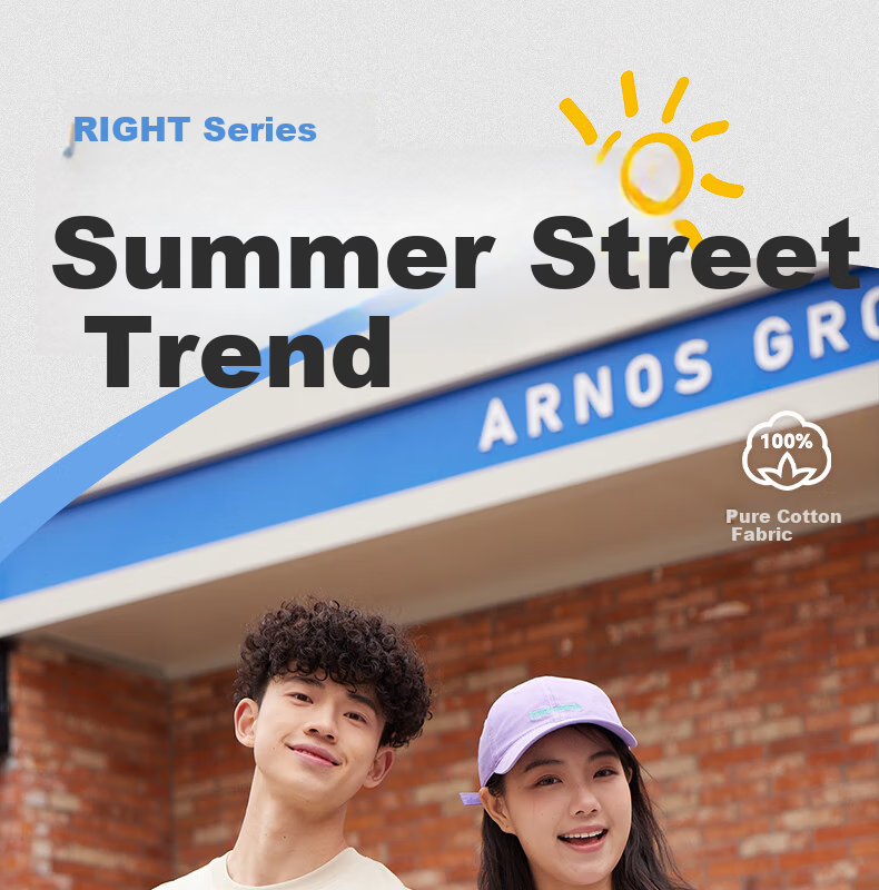 PEAK Men's Summer Short Sleeve Pure Cotton Casual Loose Breathable Outdoor Xinjiang Cotton Sports Base T-Shirt DF652430 1