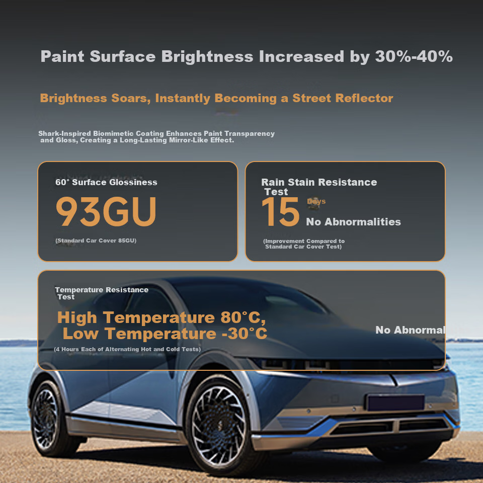 Panshi 9.5mil Invisible Car Paint Protection Film TPU PS100 Series Full Car Scratch-Resistant Transparent Protective Film with Free Installation 4