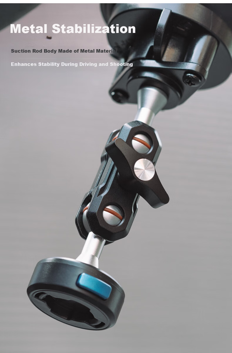 SUREWO Car Magnetic Quick-Release Suction Mount for DJI Pocket 3 Osmo Pocket 3 Car Glass Sunroof Interior and Exterior Fixed Shooting Expansion Accessory 8