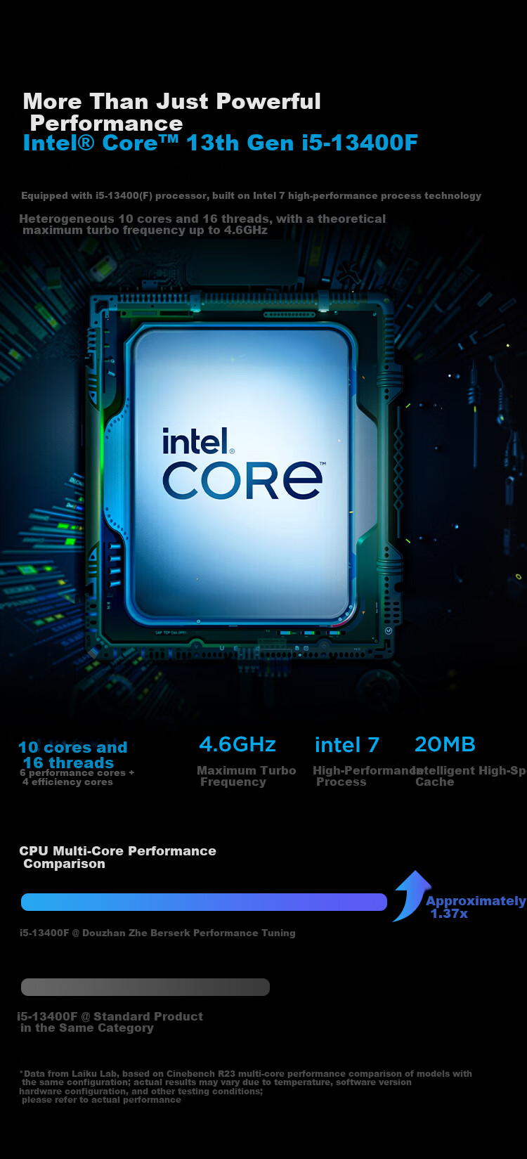 Lecoo Douzhan Zhe Feng 7000X Gaming Desktop PC (R5-5600G RTX 5060Ti 16GB DDR4 512GB) 2