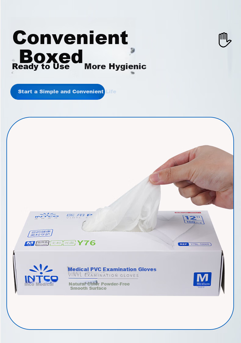 INTCO Disposable Gloves TPE Gloves 200 Medium-Sized Food-Grade Gloves for Household, Kitchen Cleaning, Catering, Crayfish 7