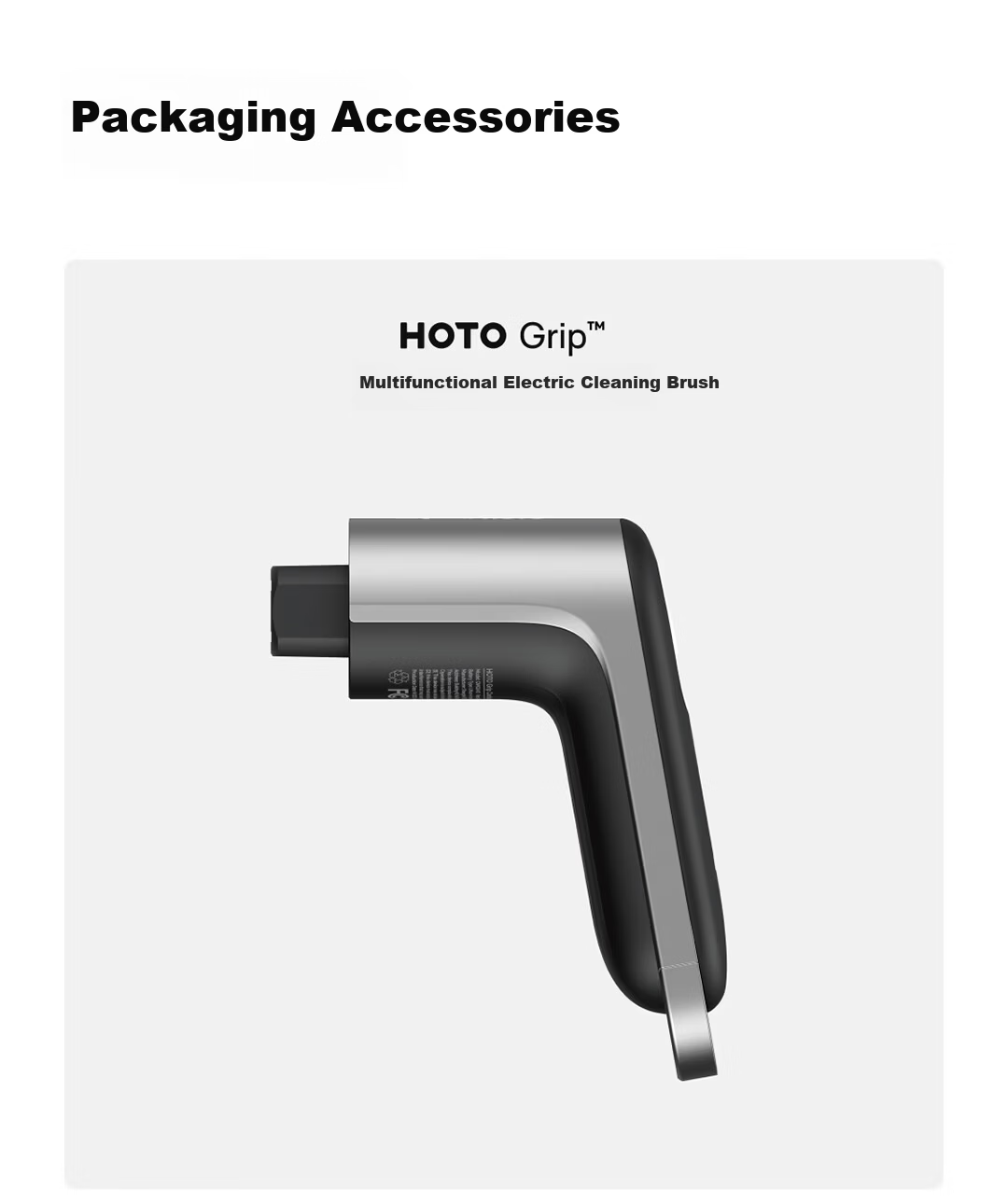 HOTOHOTO Multifunctional Electric Kitchen Cleaning Brush Dual-Speed Powerful Stain Removal Waterproof Lightweight with Smart Display 11