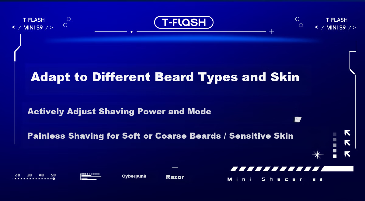 Tongshi Aiqi S9 High-Speed Dual-Head Alloy Body Portable Mini Men's Electric Shaver Birthday Anniversary Gift for Husband Boyfriend Custom Gift Box 4