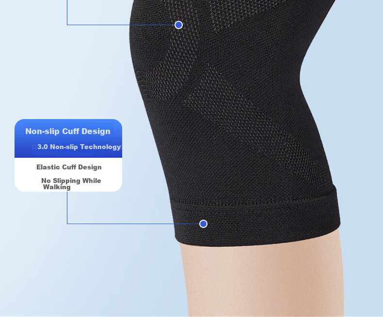 LI-NING Knee Brace Warm Arthritis Synovitis Old Cold Legs Meniscus Injury Unisex Elderly Sports Running Knee Support 8