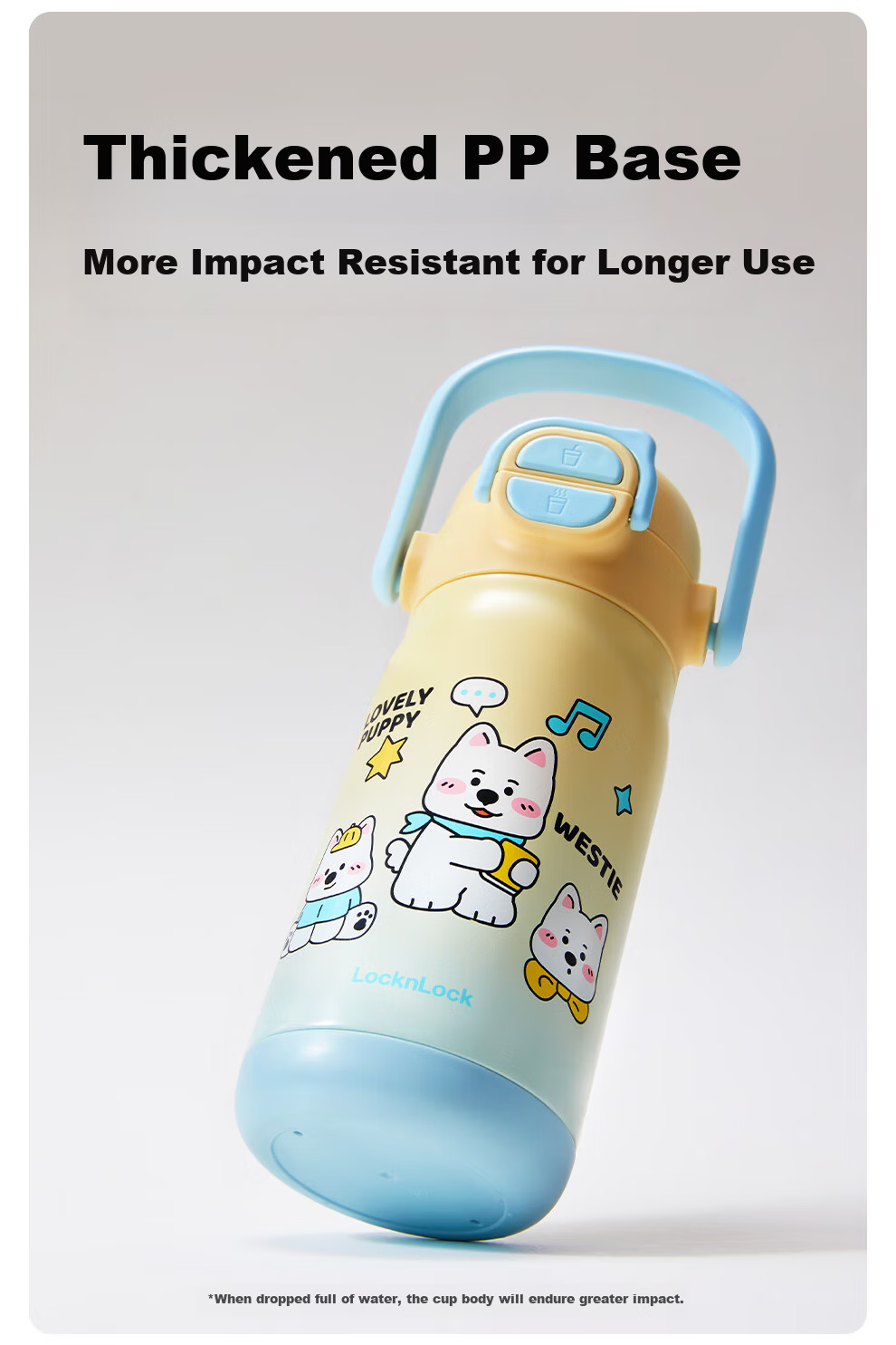 Lock&Lock Kids School Water Bottle Insulated Cup 500ml for Boys and Girls Ages 6-12 11