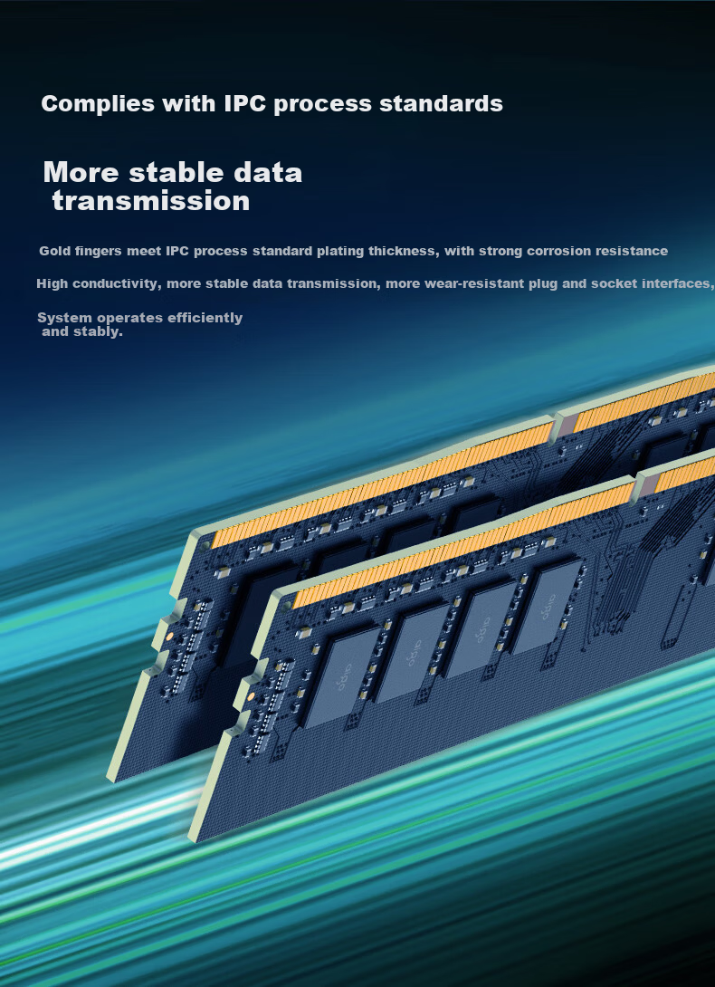 Aigo 16GB (8G×2) Kit, DDR4 3600 Desktop Memory Module, Hynix CJR Chips Heat Spreader, Jingying Black C18 Deepseek Hardware 8