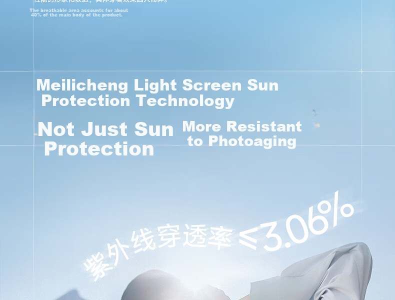 Meilicheng Hou Minghao Same Style Cool and Breathable Sunscreen Jacket for Women UV Protection Slim Fit Antibacterial Coat FS001 11