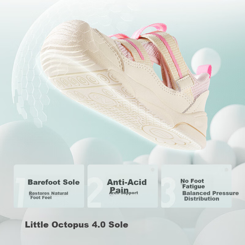 BALABALA 【balaOne】 Kids Toddler Walking Shoes Boys Girls Sandals 2026 Summer New Sports Shoes