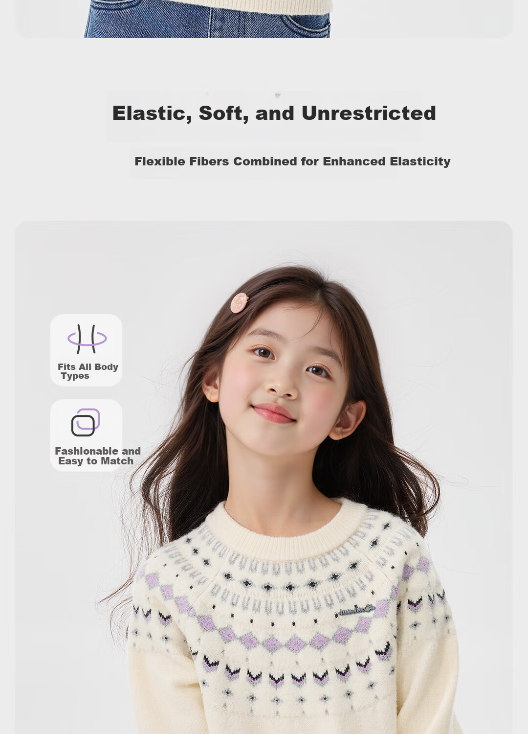 Disney Girls Cute Sweater Set 2025 Winter New Cartoon Skirt Children's Autumn Winter Dress 17