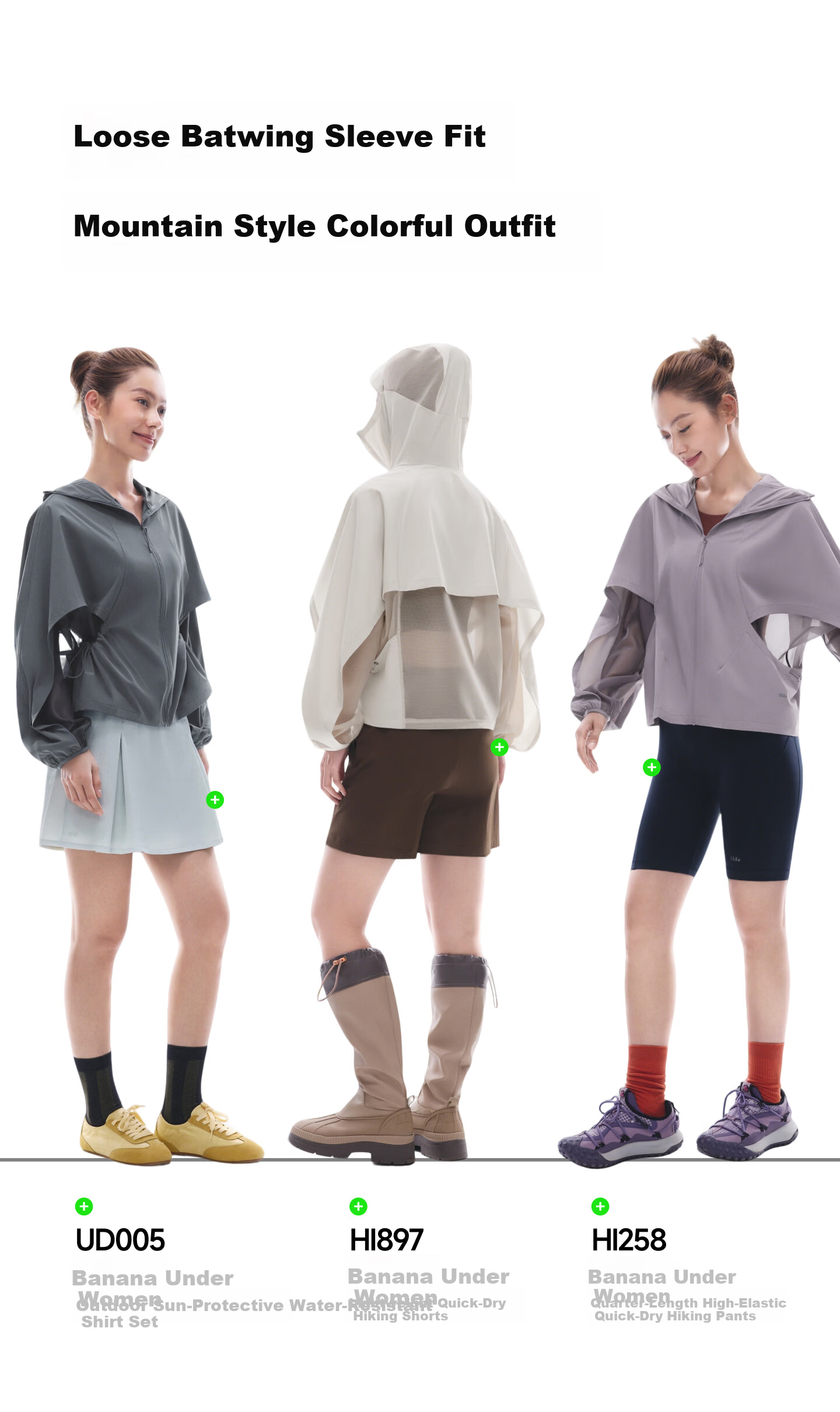 Banana Under Women's Sunscreen Jacket Lightweight UV Protection Shawl Style 26 Spring Summer New TS005 Dark Blue Gray S 24