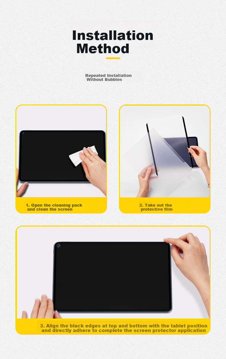 Suoying [Magnetic Detachable] Matte Paper-Like Screen Protector for Huawei MatePad Pro 2024 New 12.2-inch Soft Light Version Writing and Drawing Tablet Film 12