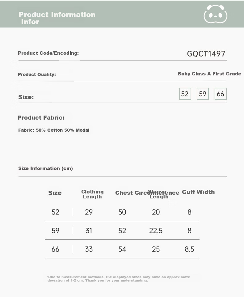 Guaiqi Bear Infant 3/4 Sleeve Tie-Closure Monk Suit Modal Half-Back Shirt Newborn Baby Delivery Room Seamless Summer Top 8