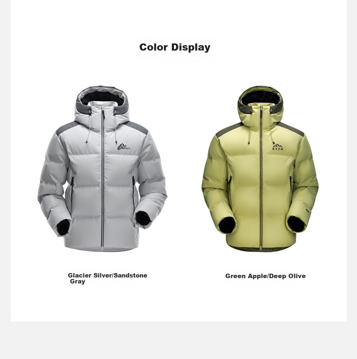 Himalaya Velvet Goose Down Jacket 800 Fill Power 95% Down -20°C High Mountain Climbing Outdoor Windproof Thermal Coat 7