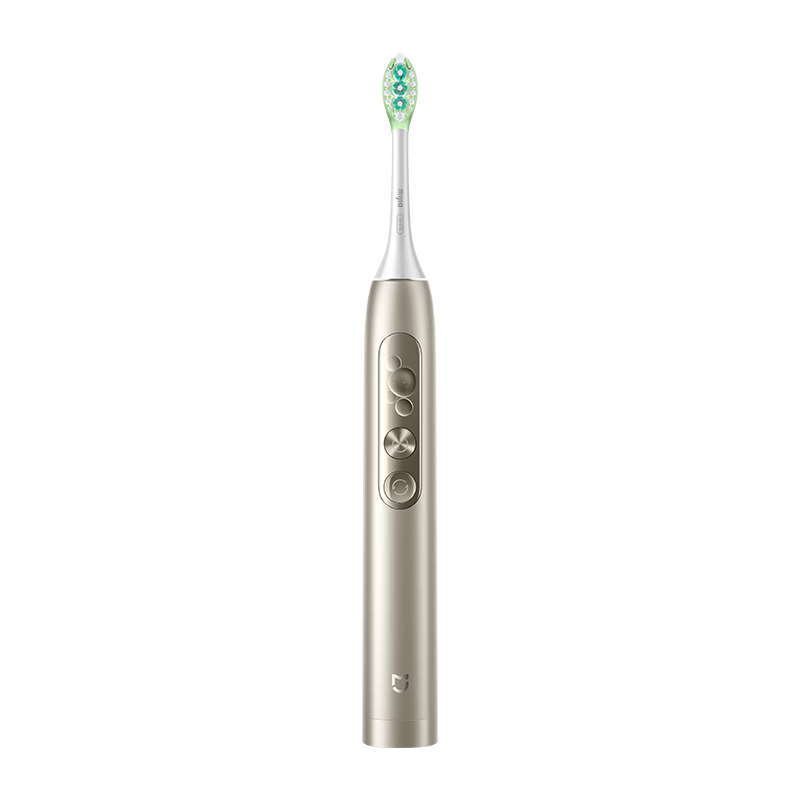 Mijia Xiaomi Multi-Directional Sonic Electric Toothbrush Pro with Patented Technology and Visual Smart Screen, Light Gold, Valentine's Day Gift, Price Guaranteed for 618