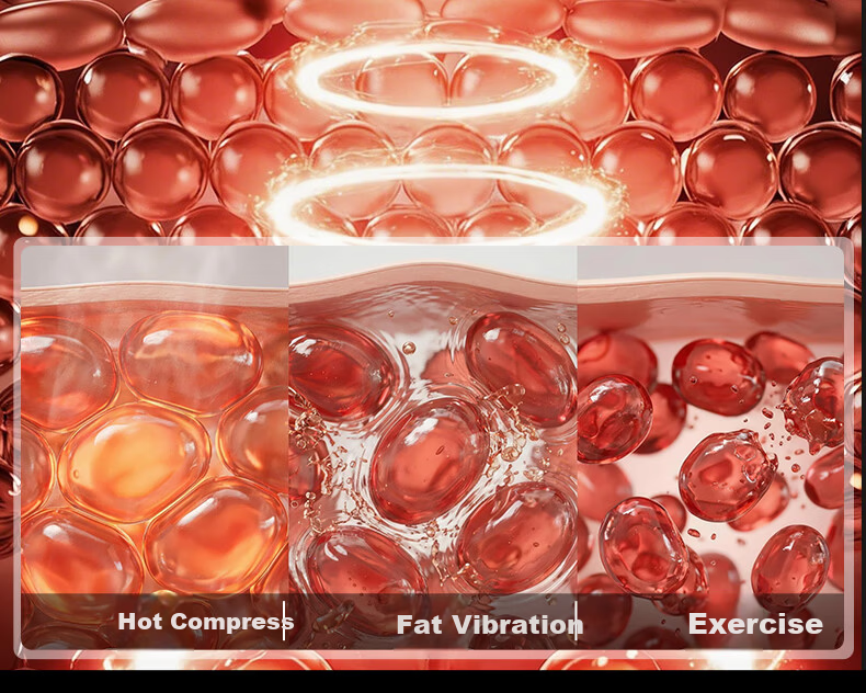 HOT KNEE Fat Burning Shaking Slimming Machine Lazy Fitness Weight Loss Massager Waist Belt Fat Burning Shaping Device 14