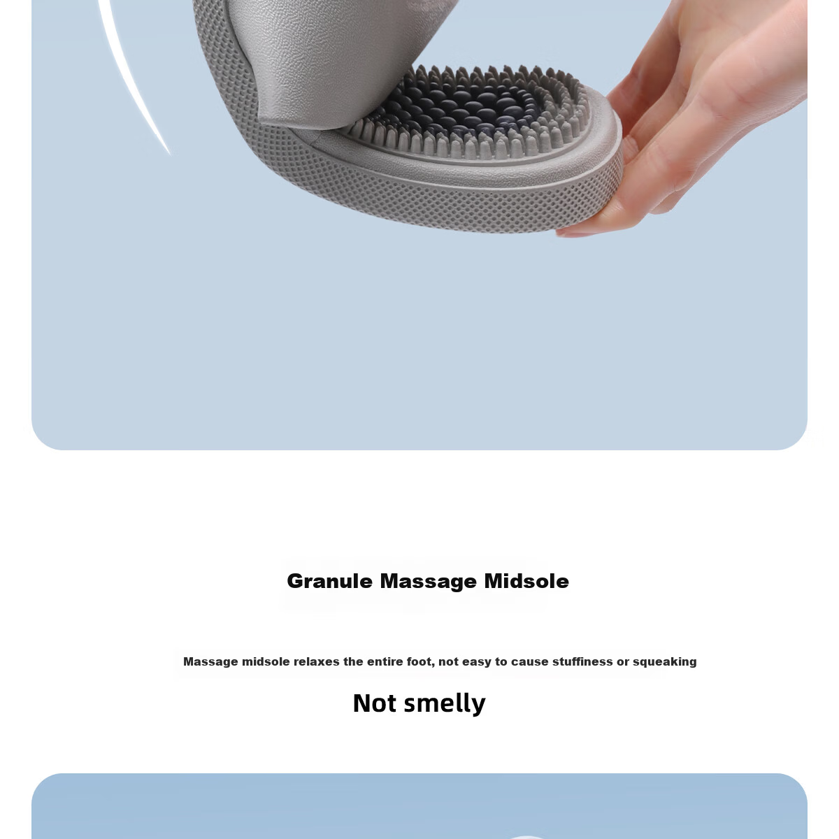 Lidani Granule Massage Slippers Women Indoor Home Non-Slip Couple Bathroom Female Cool Slippers 6