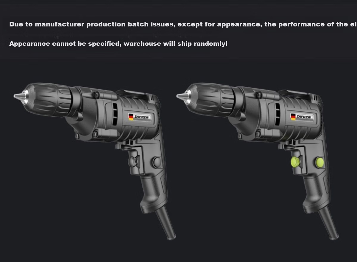 Zhipu 220V Household Multifunctional Electric Screwdriver High-Power Electric Handheld Drill Corded 25