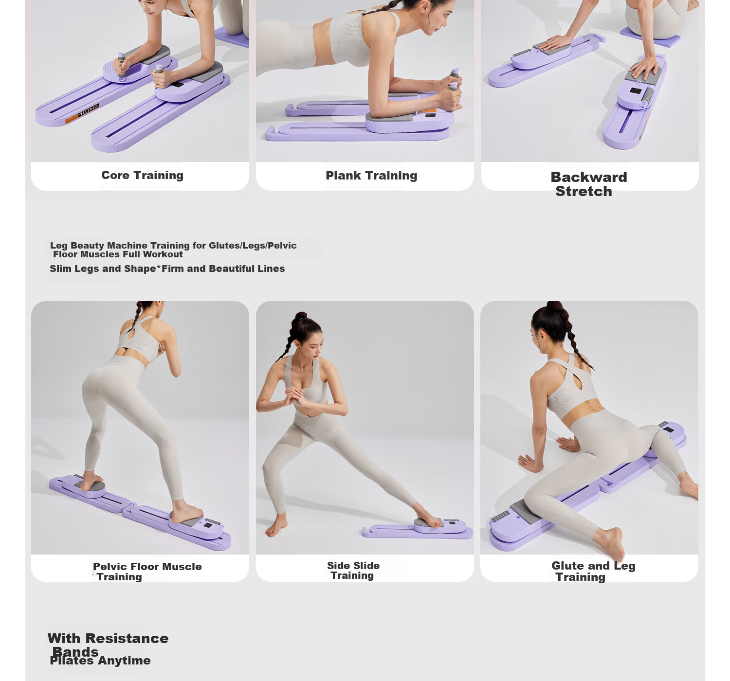 Yottoy Detachable Abdominal Board Automatic Rebound Ab Wheel Roller Professional Silent Abs Trainer for Weight Loss and Belly Slimming 11