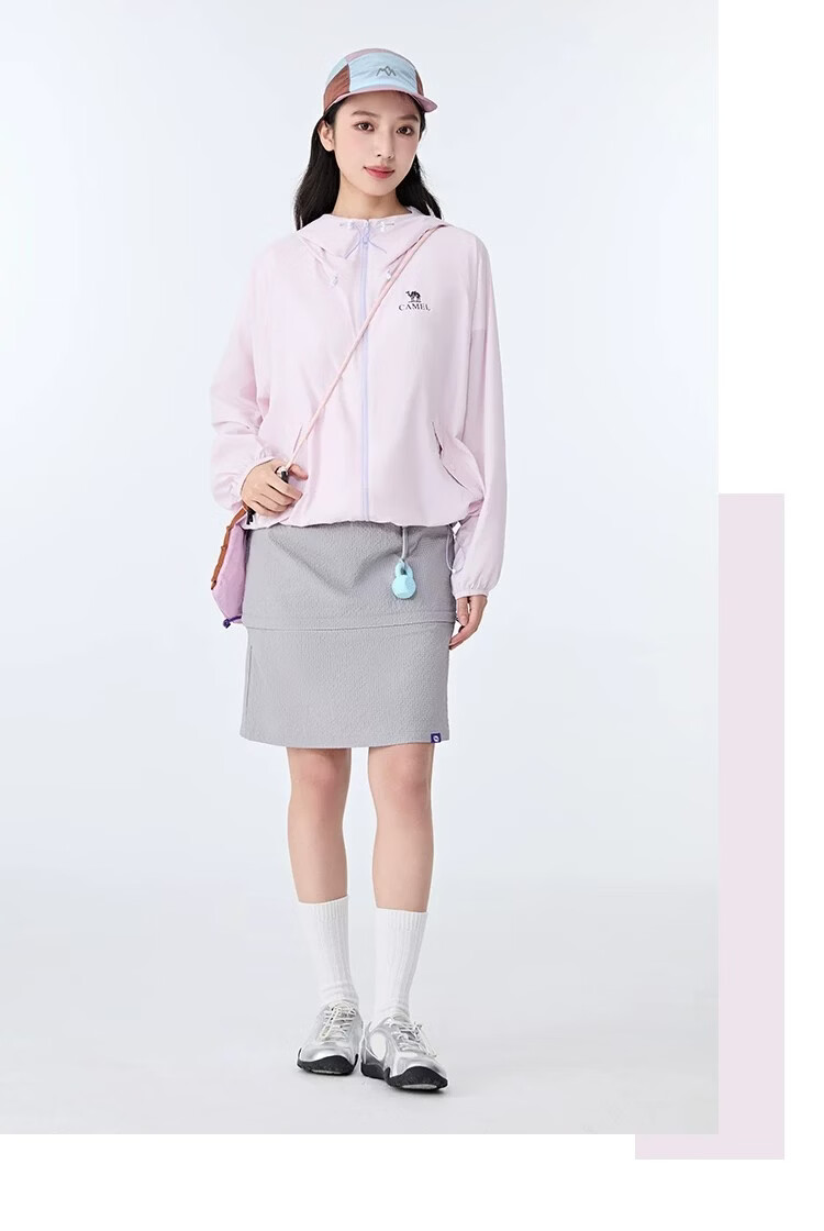 CAMEL Dilireba Same Style Original Yarn Sun Protection Jacket 2026 Spring Summer New Cool Heat-Shielding UV Protection Coat 20