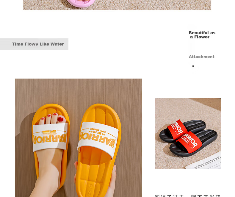 Huili Ins Style Couple's Wear, Inner And Outer Wear, Non-Slip Feeling, Air Cushion Soft And Bouncy, Breathable Comfortable Thick-Soled Sandals, Women's Style HL01852, Light Purple, Size 40 14