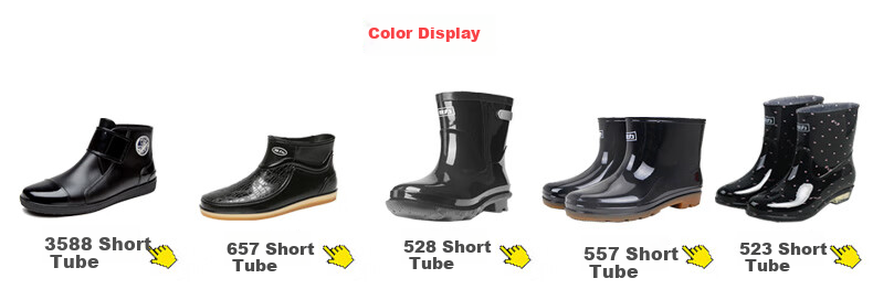 Warrior Men's Short Plush Lined Rain Boot Socks Short Plush Socks - Size 8 (40) (M) 9
