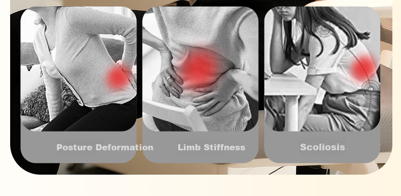 Zhiguozhe Lumbar Support Seat Cushion Ergonomic Waist Pillow for Prolonged Sitting Office Chair Back Cushion Pink 16