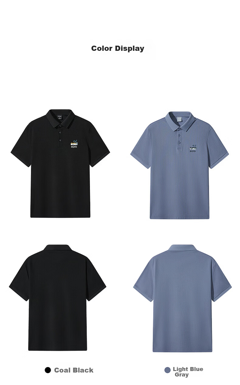 CABBEEN 200G Sorona Cool Touch Pique Polo Shirt Men National Style Bamboo Embroidery Pattern 2026 Spring Short Sleeve T-Shirt 24