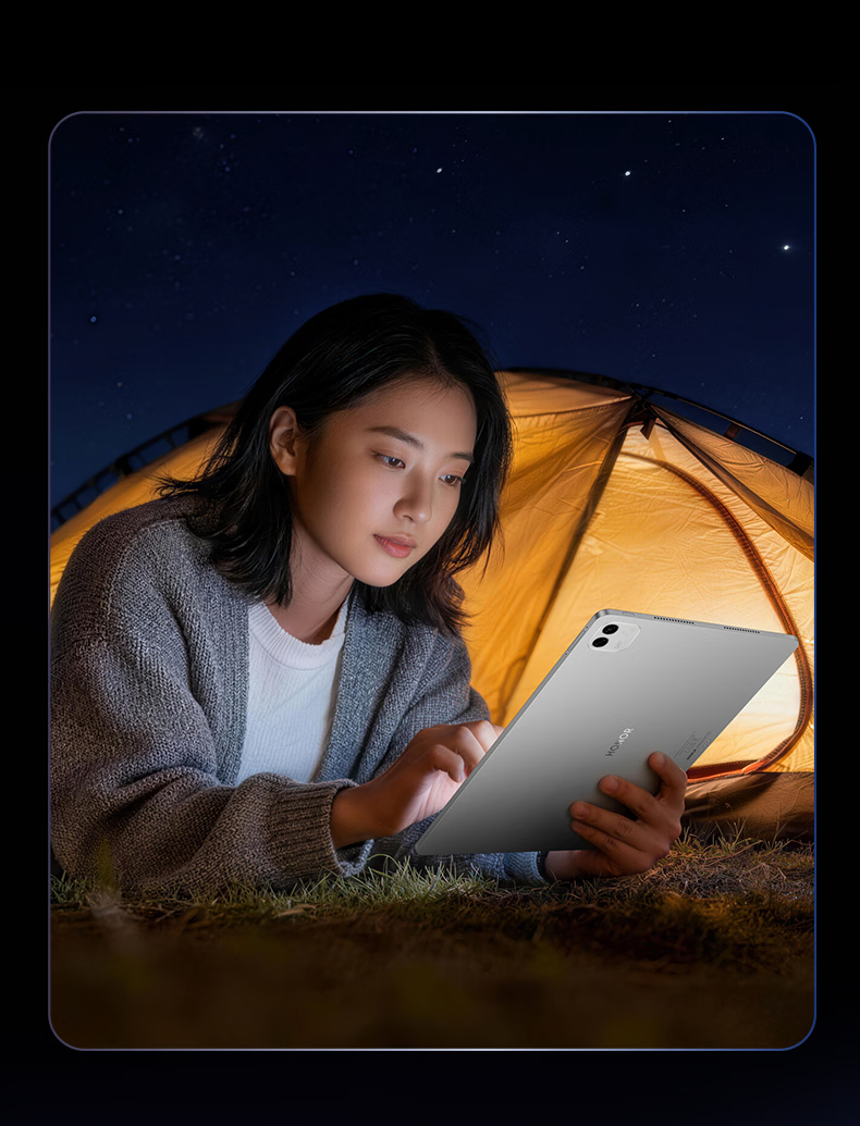 HONOR [Li Yunrui's Same Model Tablet] MagicPad3 Pro 12.3, Subsidized, 4.8mm Ultra-Thin OLED Tablet, 12GB+256GB, Moonlight White 34