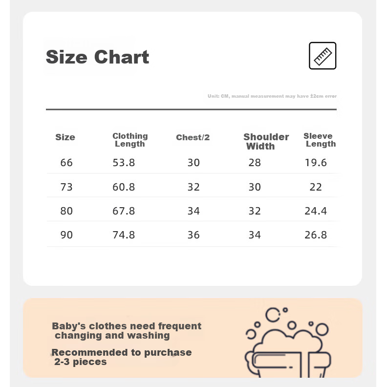 Shubeiyi Baby Romper Pullover Spring Autumn Newborn Belly Protection Stylish Outing Jumpsuit Gray Size 80 8