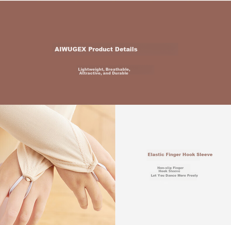 Aiwu Ge Girls Nude Tights Spring Autumn Children's Dancewear Invisible Skin Color Base Shirt Practice Leotard Open Crotch 110 5