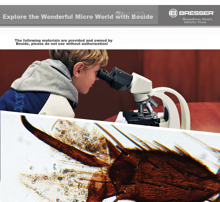 Bresser Microscope for Children, Dual-Use for Biological And Optical Viewing, High Magnification 750x, Scientific Experiment Toy, Children's Day Gift 18